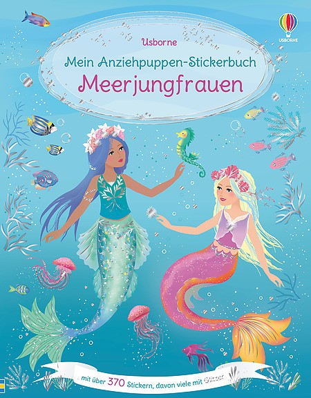 Mein Anziehpuppen-Stickerbuch Meerjungfrauen