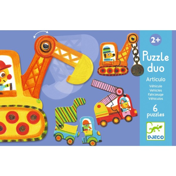 Puzzle Duo Fahrzeuge